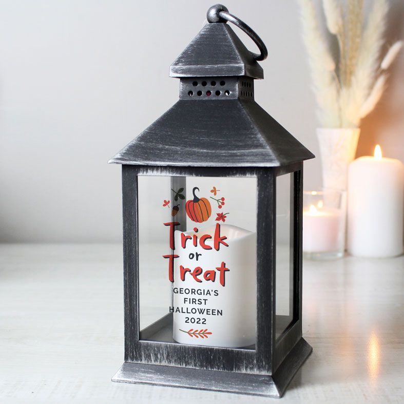 Personalised Halloween Trick or Treat Lantern | PhotoFairytales