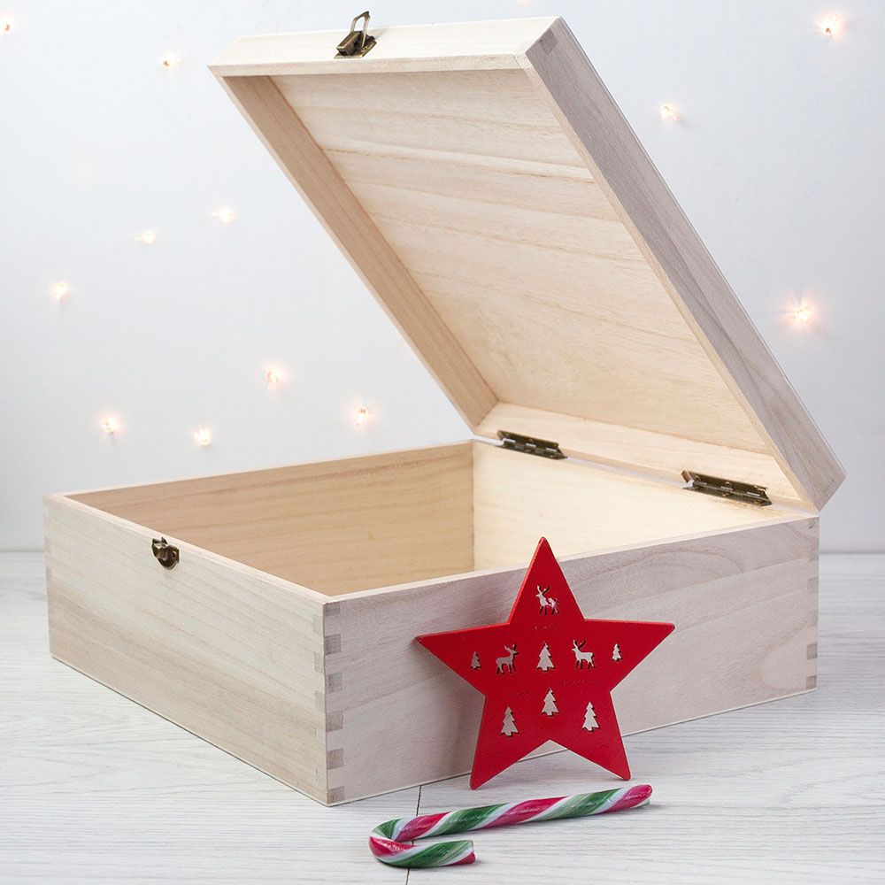 Personalised Personalised Pet Christmas Eve Box | for your dog or cat, printed and engraved high quality festive wooden boxes, from PhotoFairytalesEve Boxes | printed and engraved high quality festive wooden boxes, from PhotoFairytales