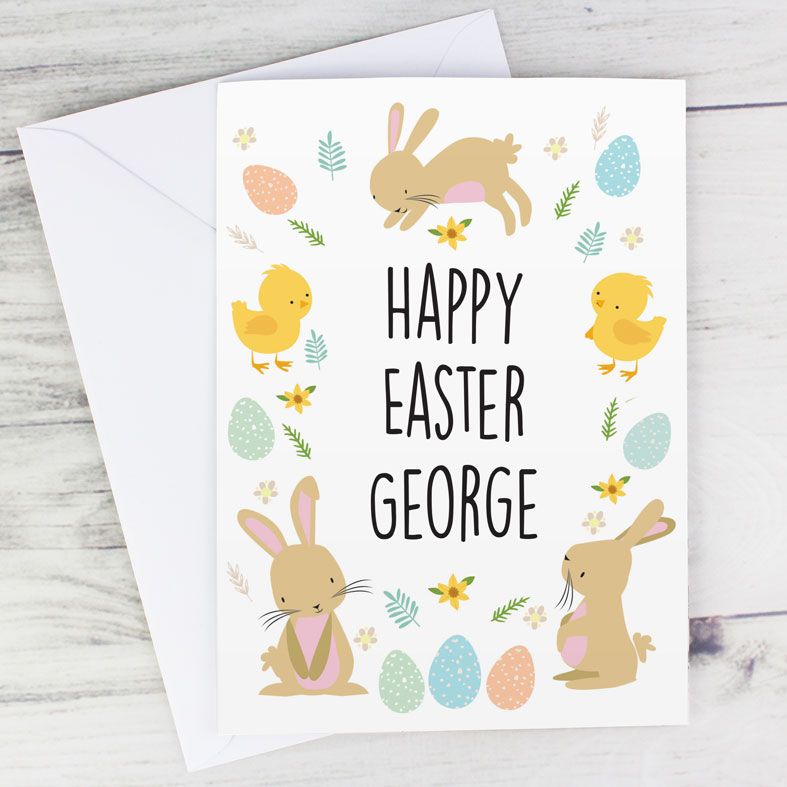 Personalised Easter Greeting Card | Free UK delivery | PhotoFairytales