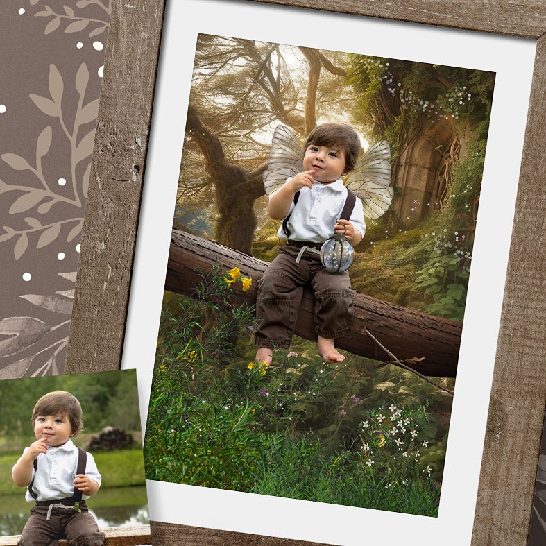 Personalised Fantasy Fairy Portraits | bespoke fairytale art created from your ordinary photo, from PhotoFairytales