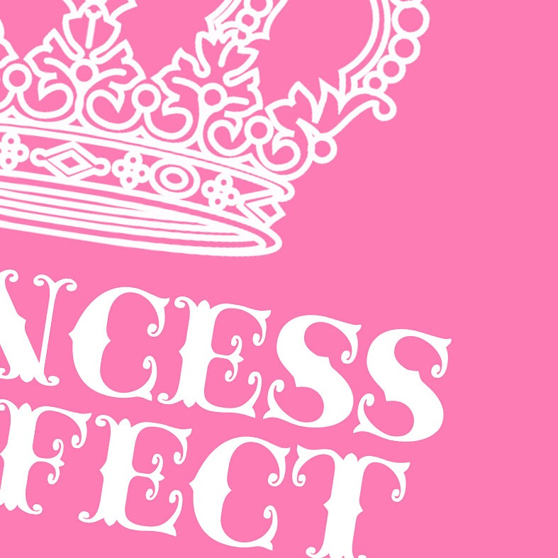 Princess Perfect Personalised Print | pretty bespoke art print for baby girl's nursery, PhotoFairytales #nurseryart