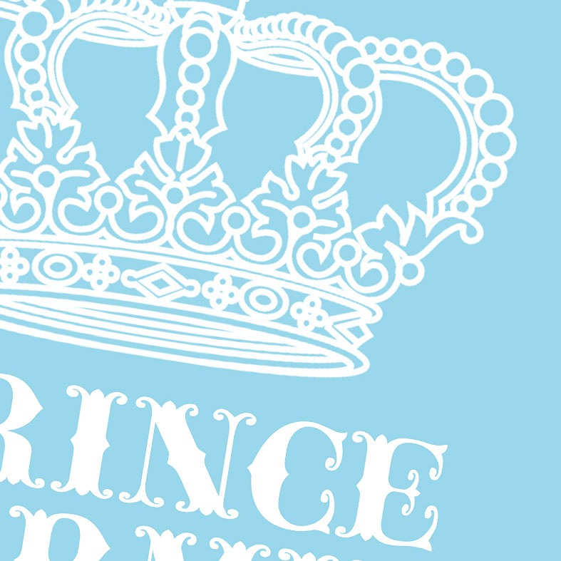 Princess Perfect Personalised Print | pretty bespoke art print for baby girl's nursery, PhotoFairytales #nurseryart