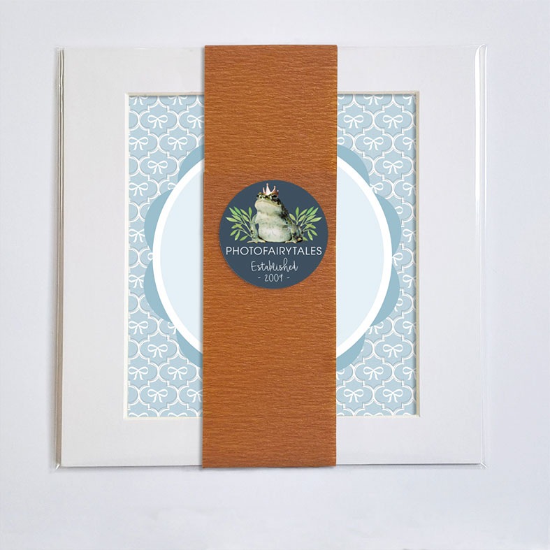 Personalised blue Little Bear print â€“ baby nursery wall art and charming christening gift idea for boys or girls