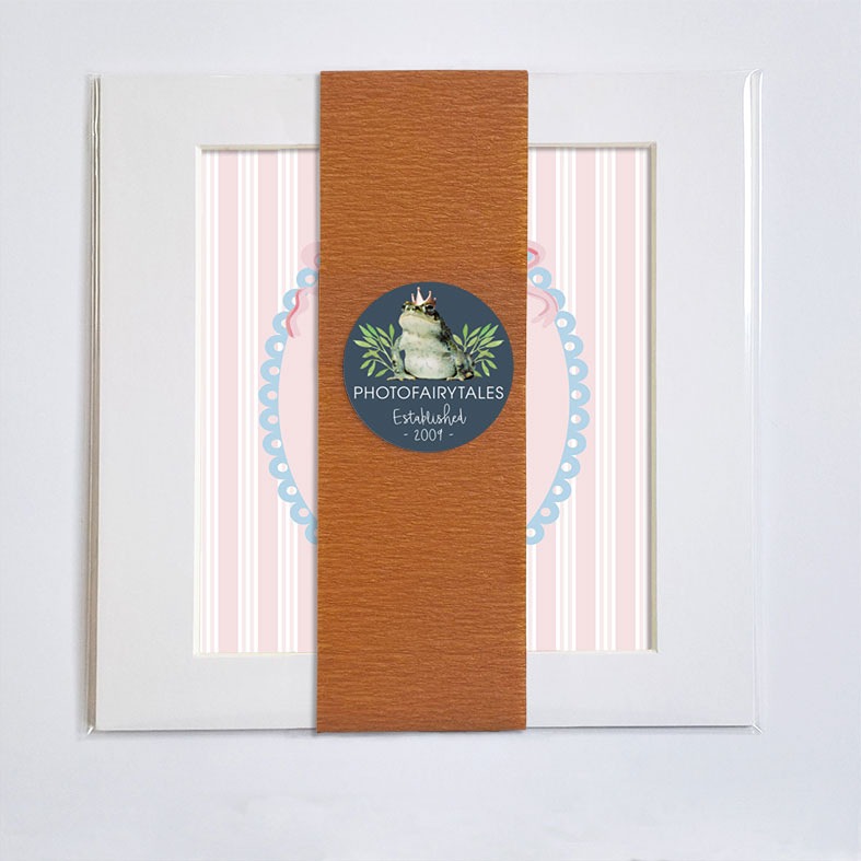 Personalised Regency Stripe name print â€“ elegant rococo-style wall art with Bridgerton aesthetic, perfect gift for her