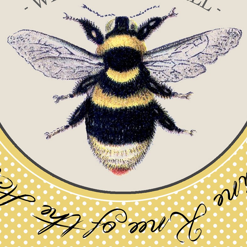 Bee's Knees Personalised Print | Personalised Canvas and Art Prints, PhotoFairytales