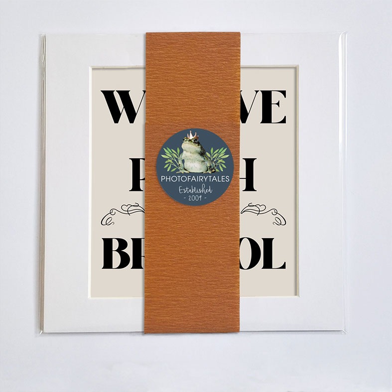 Personalised Posh Part of Town art print featuring your own location - custom-made unique new home, housewarming or wedding gift