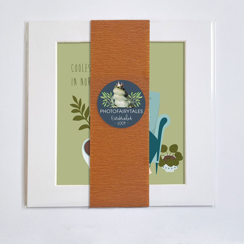 Personalised 'Coolest Bloke' Print | Customise hair, skin tone, name, wording & location. Unique gift for him.