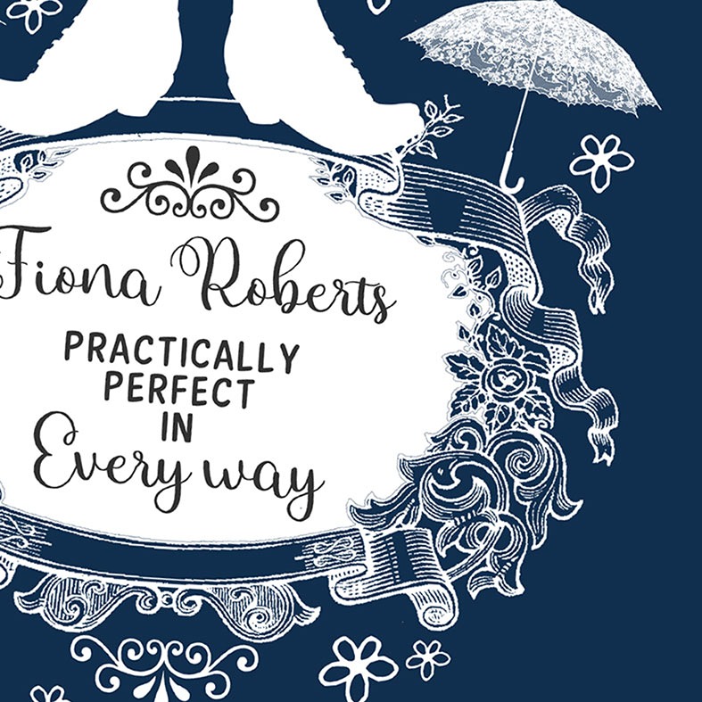 Practically Perfect Personalised Print | Custom Canvas and Art Prints for Her, PhotoFairytales