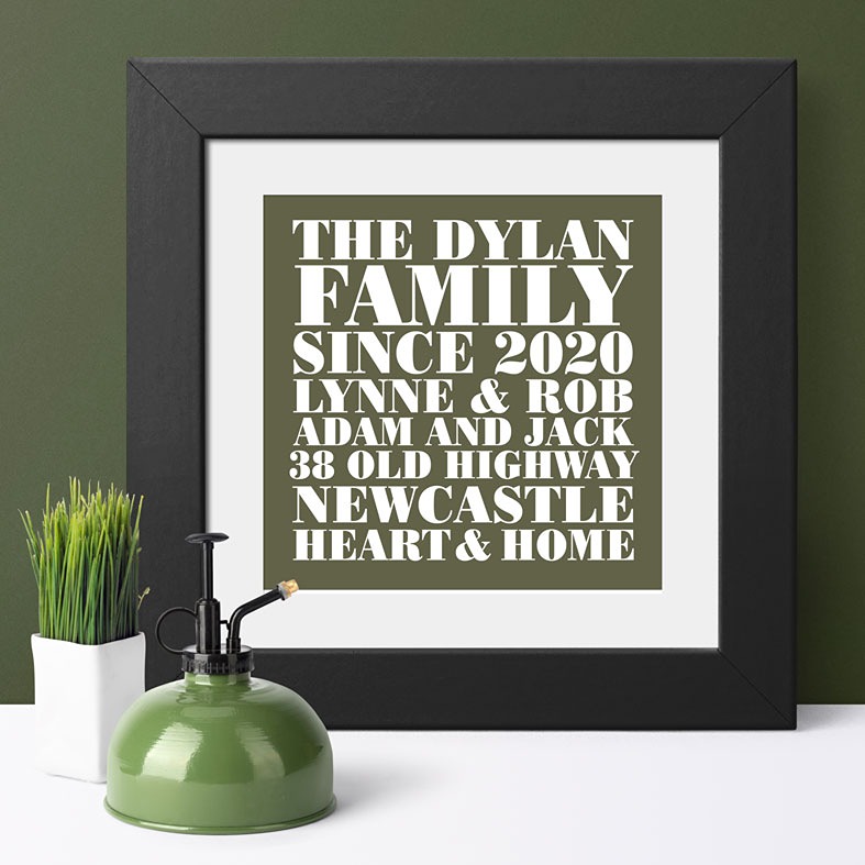 Personalised Canvas and Art Prints, personalised adoption gifts from PhotoFairytales