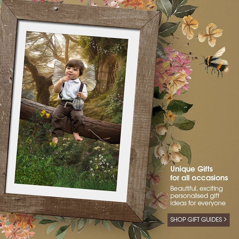Personalised Gifts shop unique handmade gift ideas with free delivery | PhotoFairytales