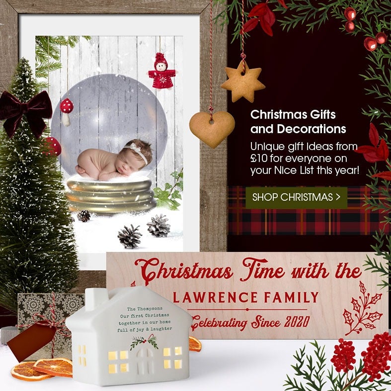 Personalised Christmas Gifts & Decorations | handmade to order, from PhotoFairytales