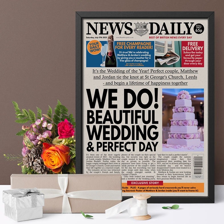 Personalised Newspapers | personalised newspaper gift from PhotoFairytales