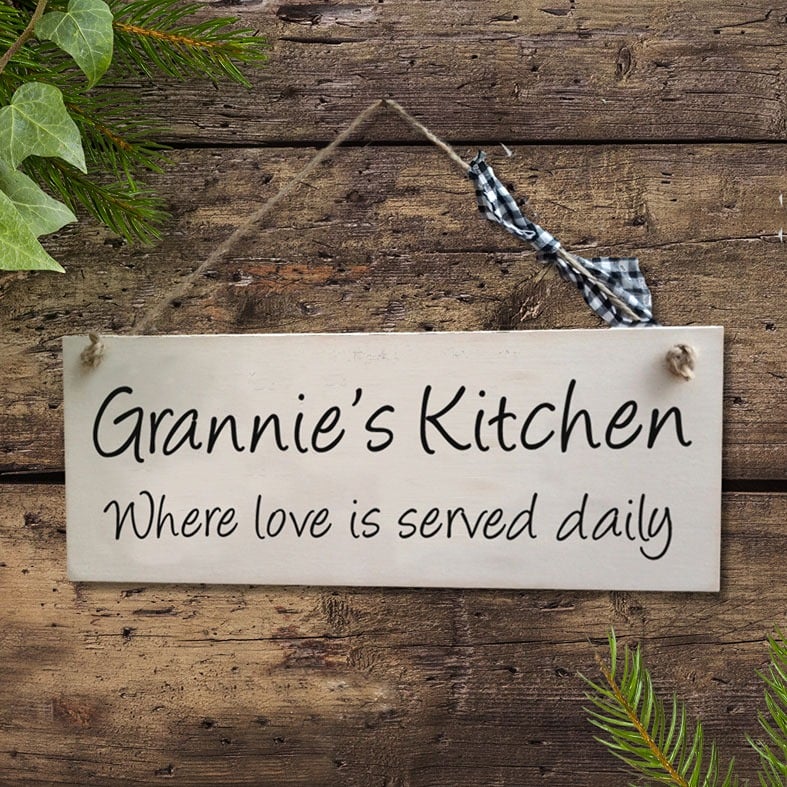 Personalised Wooden Gifts, Signs and Plaques | handmade to order, range of designs and colours, free UK delivery