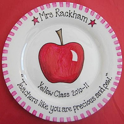 Personalised teacher gift end of term present handmade