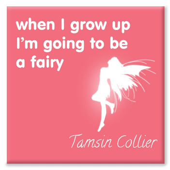 Fairy personalised canvas print