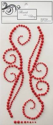 Chloe Pearl Flourish Red (Now available on pre-ordered)