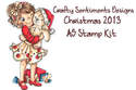 Christmas 2013 A5 stamp kit  Only 