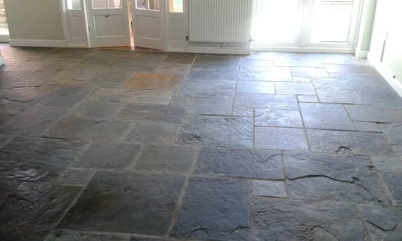 slate floor-www.swanseacarpetcleaning.co.uk