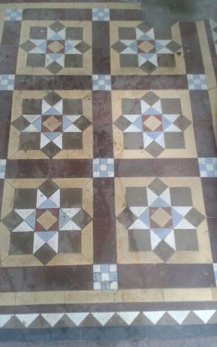 Victorian floor - Before - Swansea Carpet Cleaning