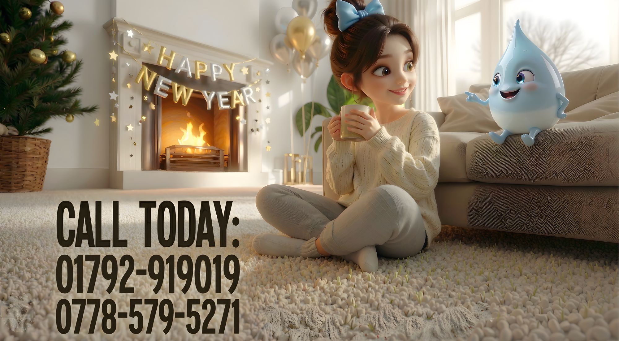 Happy New Year - Carpet Cleaners Swansea 2026