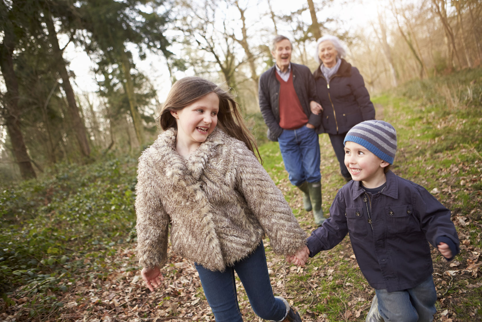 family walk