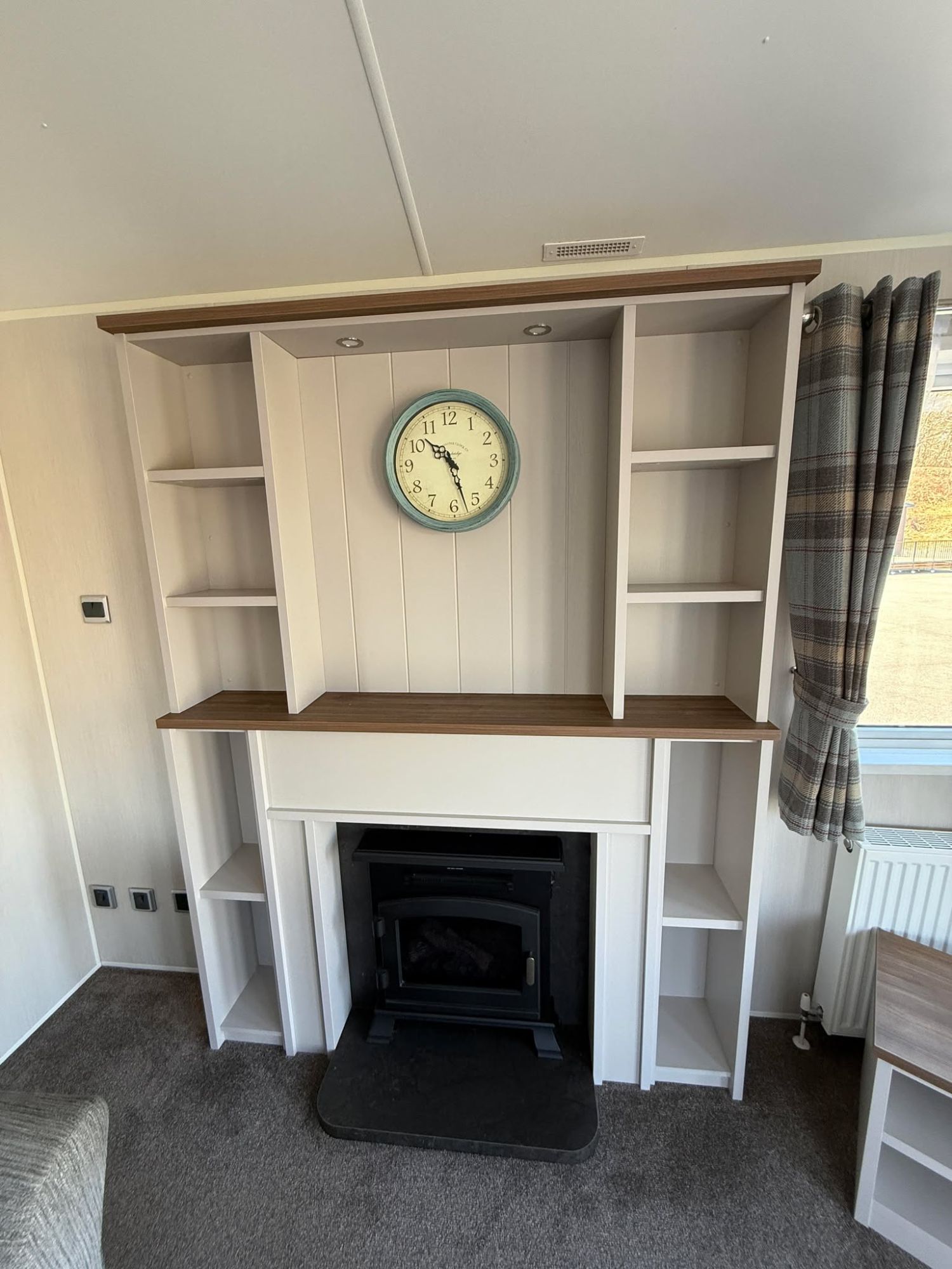 2018 Willerby Sheraton Fireplace