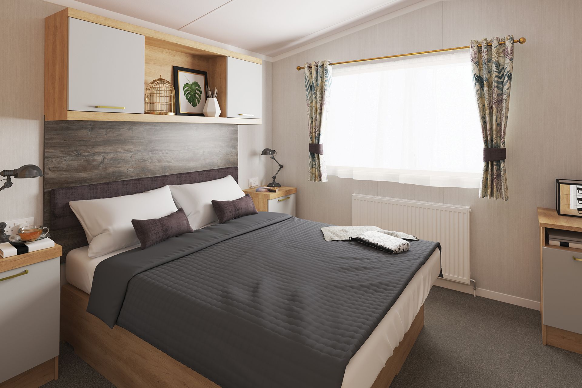 2025 Swift Bordeaux Main Bed