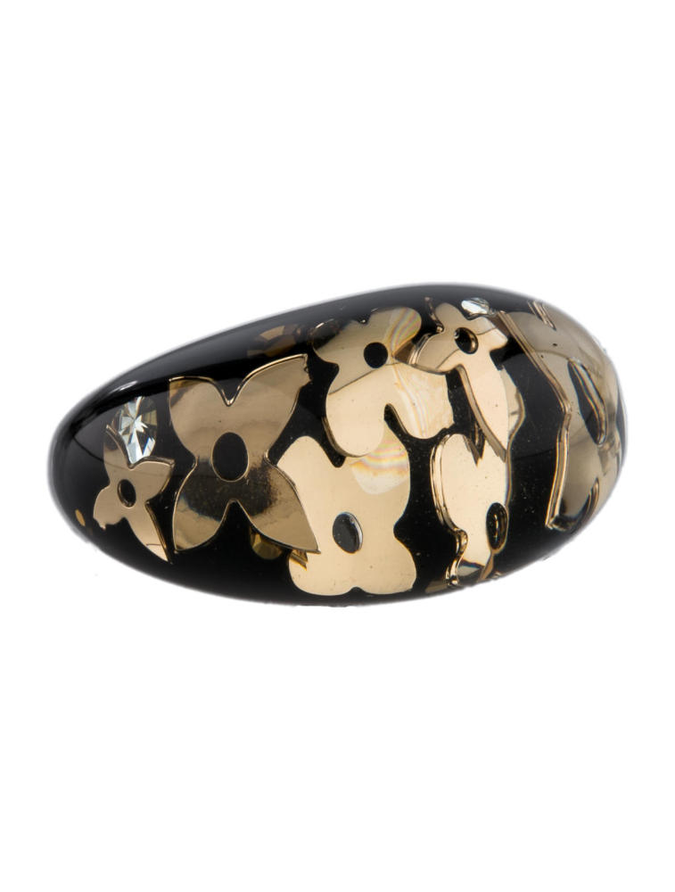 Louis Vuitton Inclusion Ring in Black - SOLD