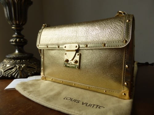 Louis Vuitton L'Aimable in Gold Suhali Goat Leather