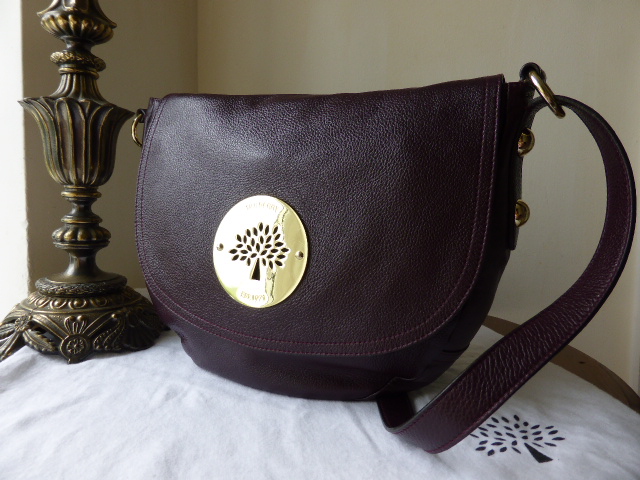 Mulberry Daria Satchel in Oxblood Spongy Leather 