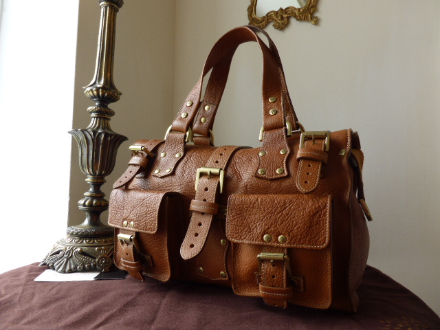 Mulberry Roxanne in Oak Natural Vegetable Tanned Leather Sub (ref 2M) - SOLD