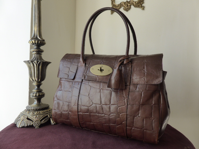 Mulberry Bayswater in Chocolate Congo Leather - SOLD