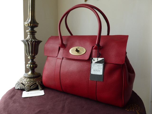 Mulberry Bayswater Special in Red Glove Leather - SOLD