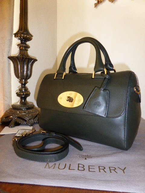 Mulberry Del Rey (Small) in Evergreen Silky Nappa - SOLD