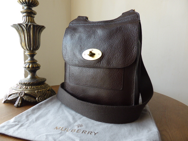 Mulberry Antony (Regular) in Chocolate Natural Leather - SOLD