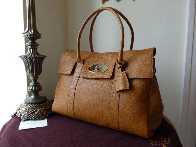 Mulberry Bayswater in Fudge Buffalo Shine Leather - SOLD