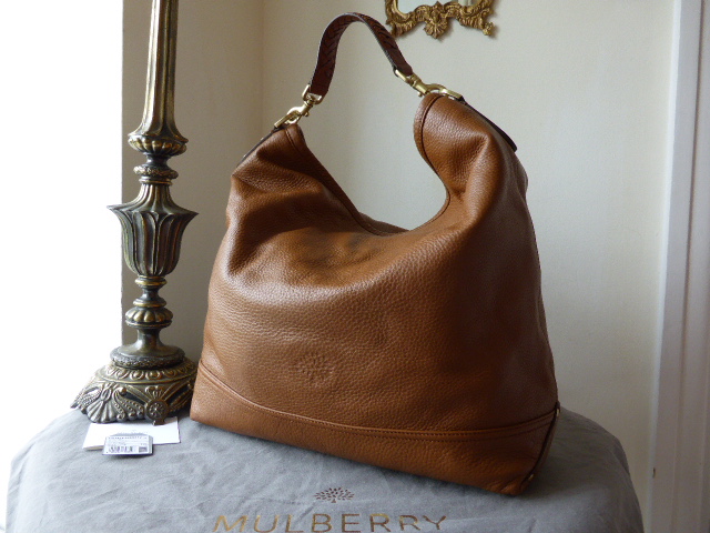Mulberry Effie Hobo in Oak Spongy Pebbled Leather - As New*
