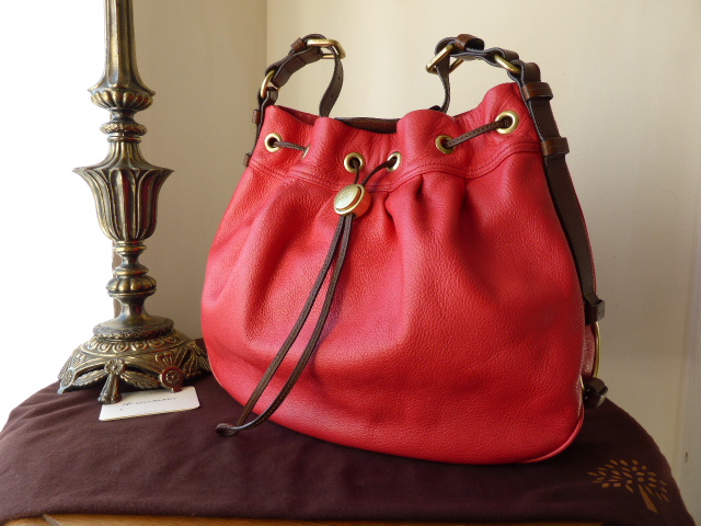 Mulberry Sofia Hobo in Watermelon Pebbled Leather - SOLD
