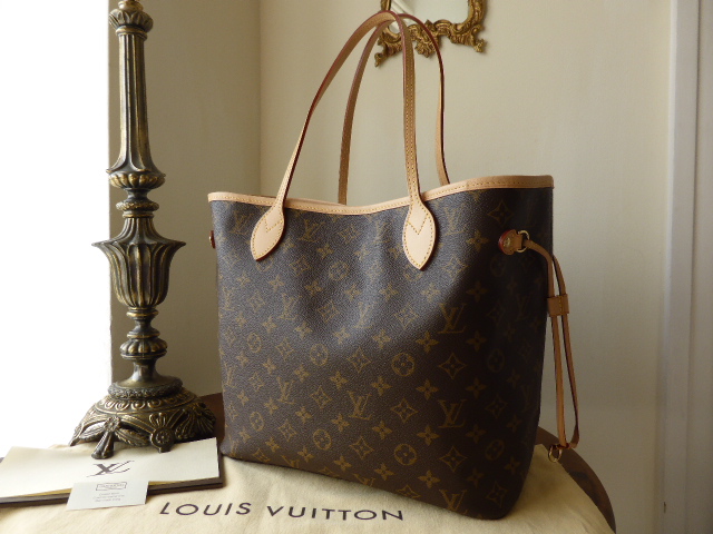 Louis Vuitton Neverfull MM Monogram Lining & Pouch - SOLD