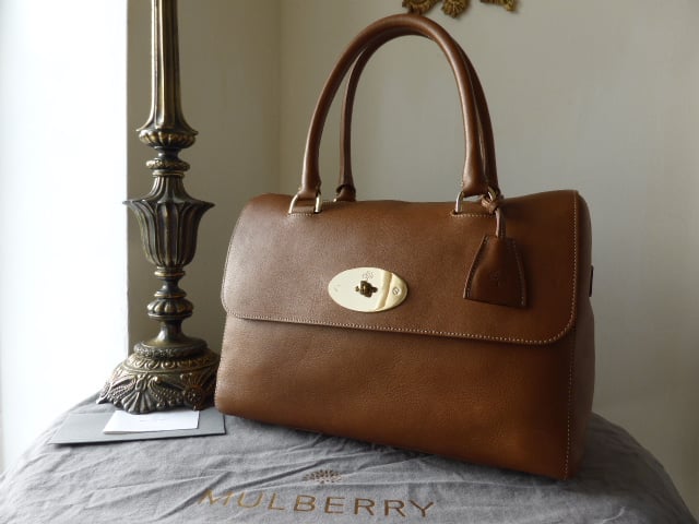 Mulberry Del Rey in Oak Natural Leather 