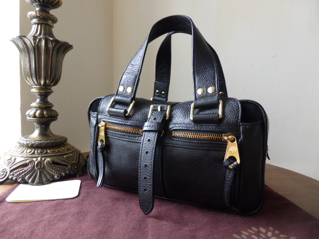 Mulberry Small Mabel in Black Refined Grain Leather - SOLD