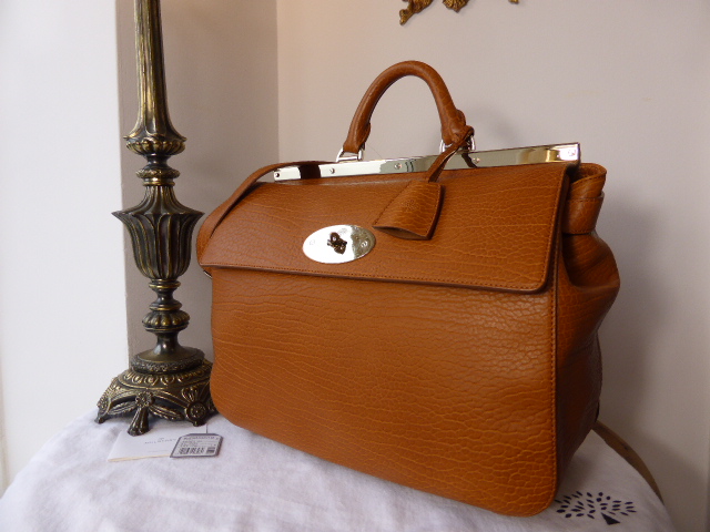 Mulberry Large Suffolk in Ginger Shrunken Calf Leather - SOLD