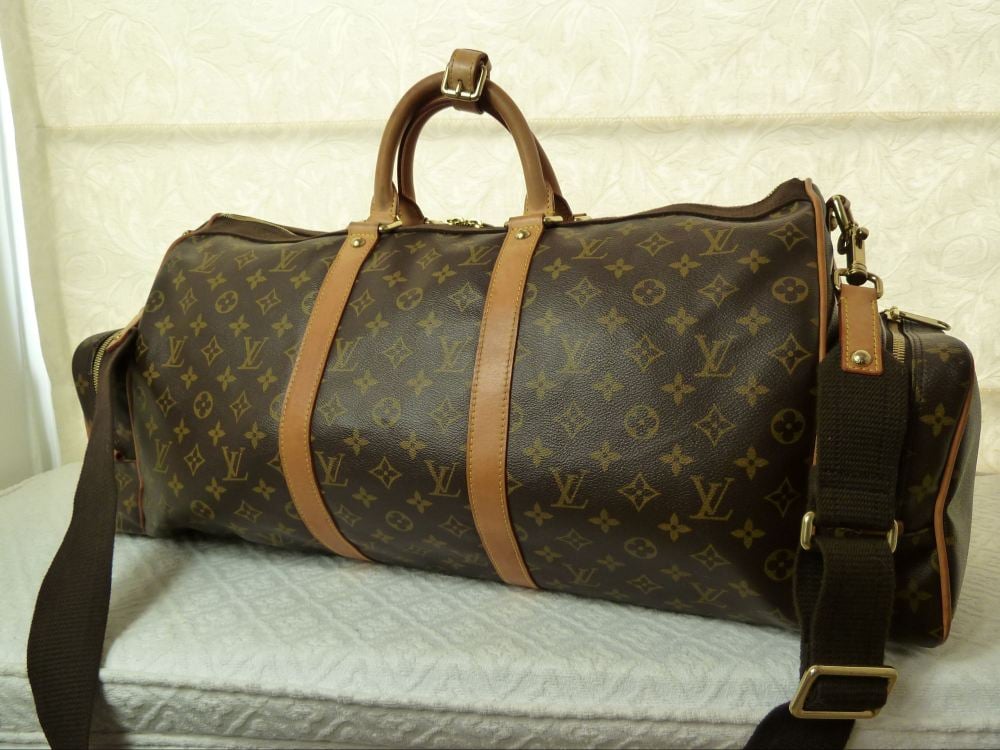 Louis Vuitton Large Sports Keepall Sac Gymnastique in Monogram Canvas - SOLD