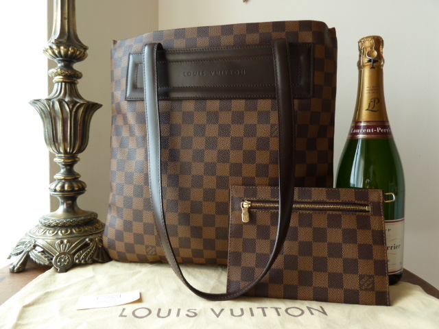 Louis Vuitton Clifton Tote & Zip Pouch in Damier Ebene - SOLD