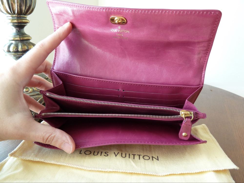 Louis Vuitton Linda Charms Wallet in Fuchsia - SOLD