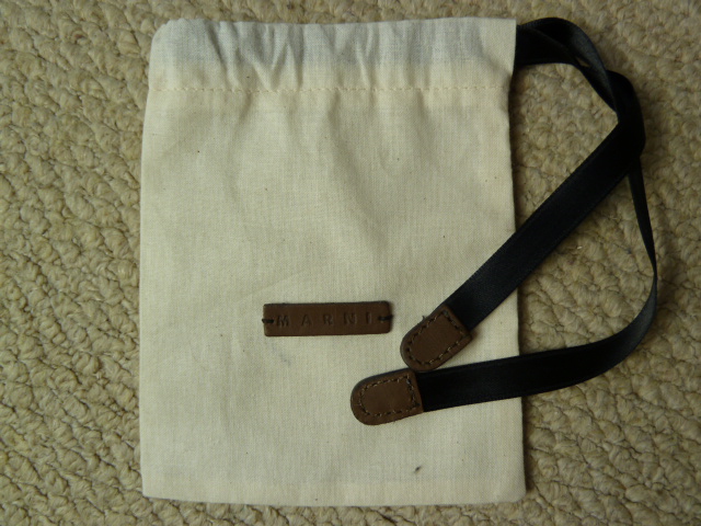 Marni Mini Dustbag (10.9cm x 13.6cm) - SOLD