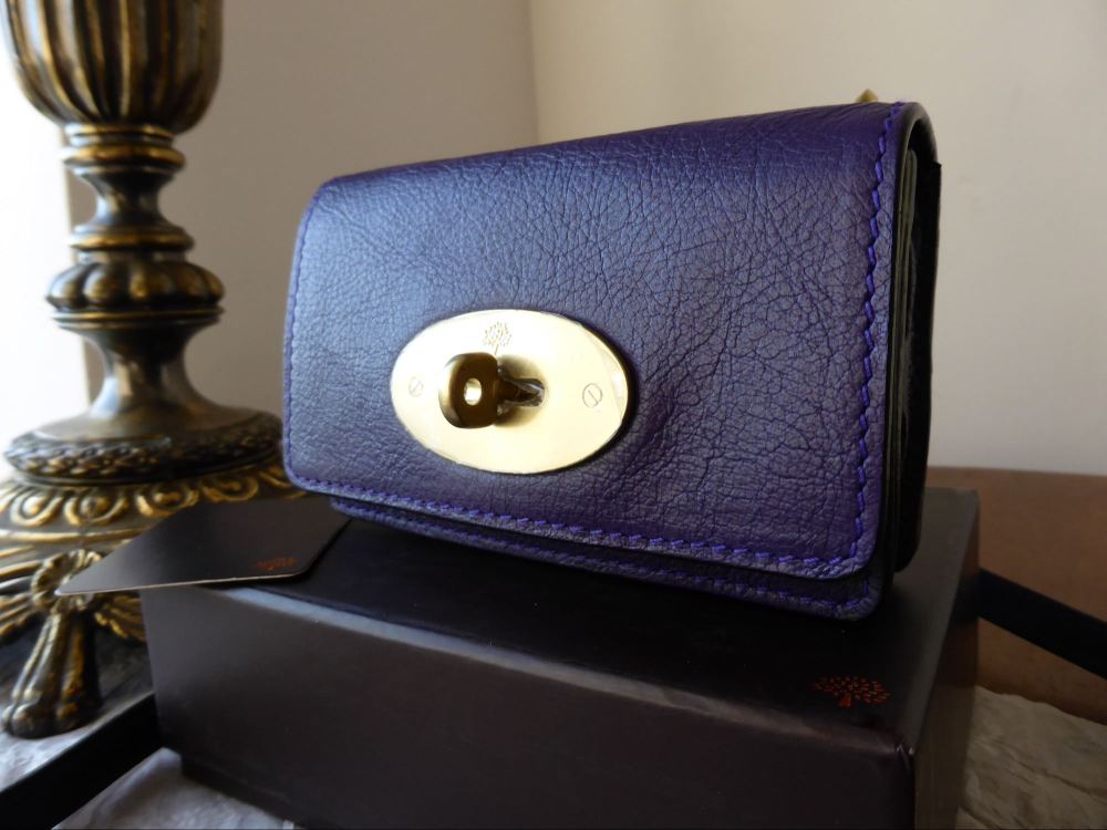 Mulberry Bayswater Mini Messenger for iPhone in Grape Soft Buffalo - SOLD
