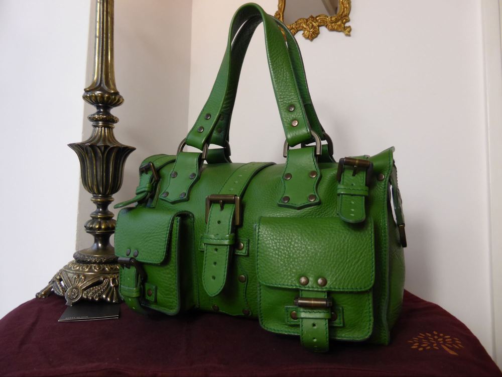 Mulberry Roxanne in Emerald Glove Leather - SOLD