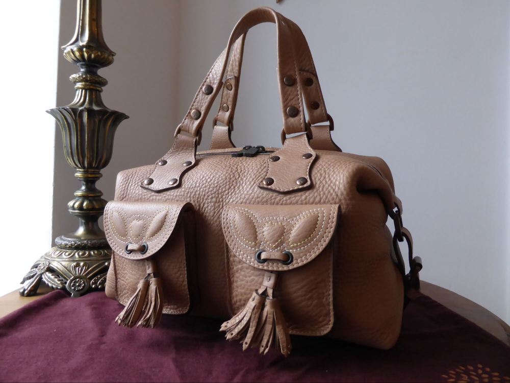 Mulberry Tassle Selma in Nude Glove Leather - SOLD