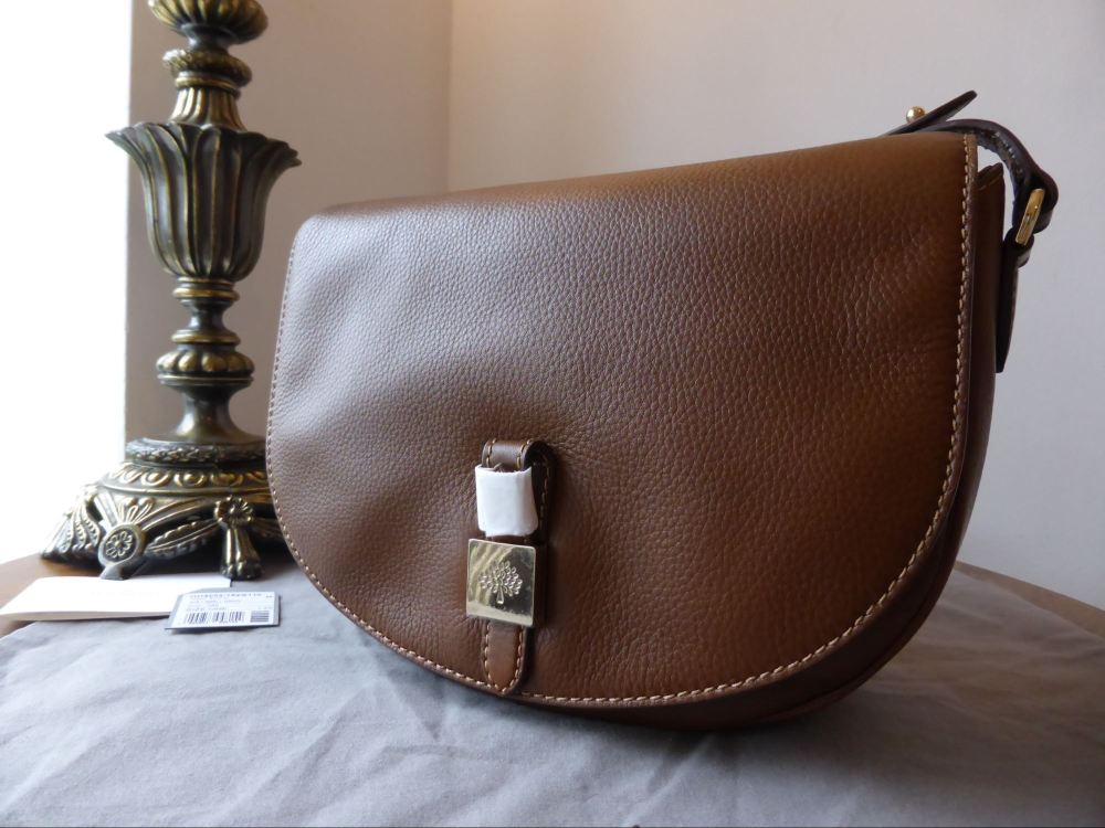 Mulberry Tessie Satchel in Oak Soft Small Grain Leather - SOLD